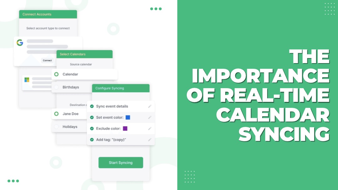 The Importance of Real-Time Calendar Syncing