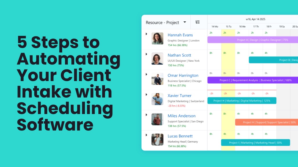5 Steps to Automating Your Client Intake with Scheduling Software