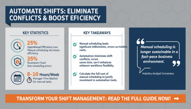 How to Implement Scheduling Automation for Recurring Employee Shifts Without Overlapping Conflicts