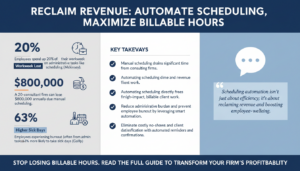 How to Use Scheduling Automation to Maximize Billable Hours for Consulting Firms