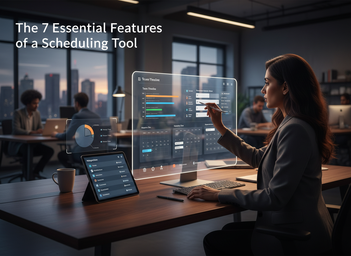 A workspace showing multiple customizable calendar views and a user adjusting settings to fit their needs.
