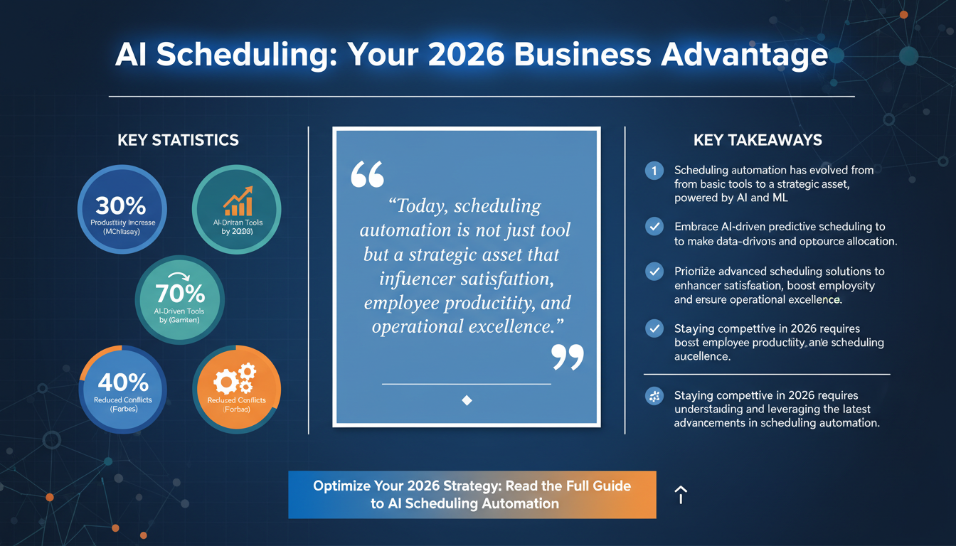 The Evolution of Scheduling Automation: What Businesses Need to Know in 2026