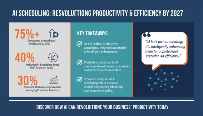 The Future of Automated Scheduling: How AI Enhancements Will Revolutionize Productivity in 2027