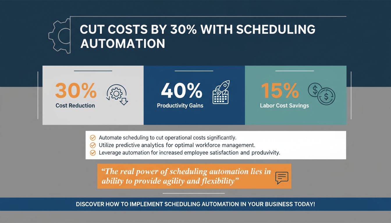 The Power of Scheduling Automation in Reducing Operational Costs for Small Businesses