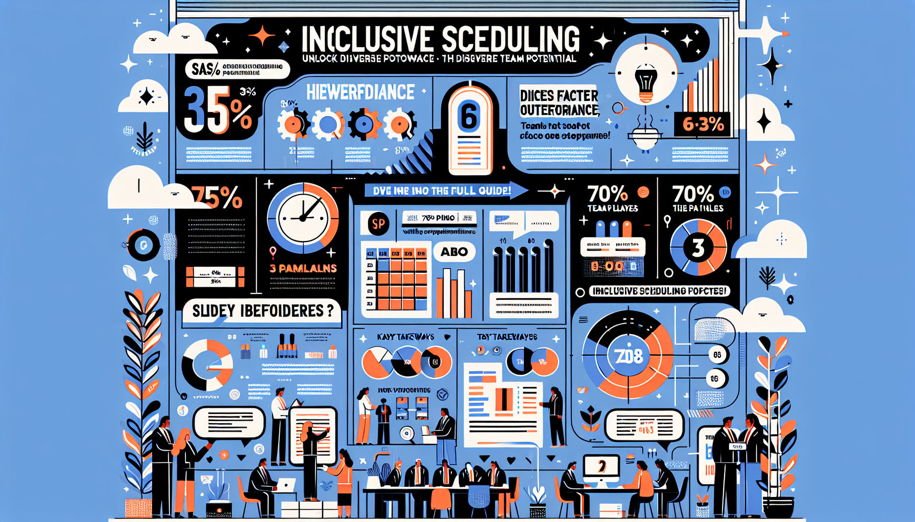 How to Design an Inclusive Scheduling Framework for Diverse Teams