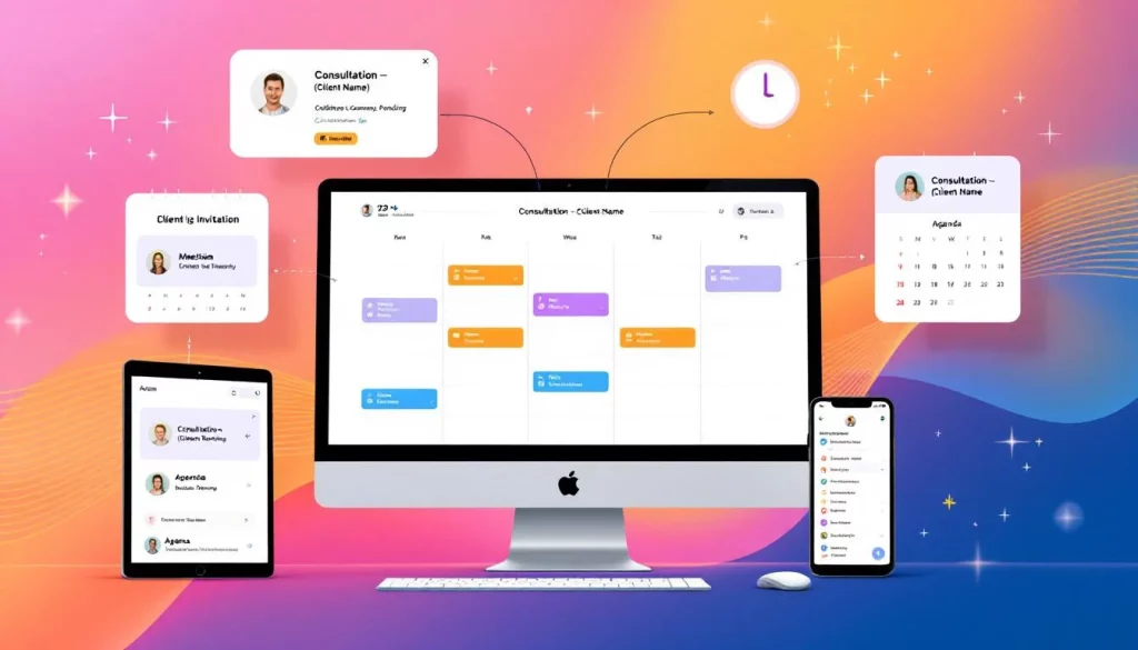 Consulting Client Meeting Scheduling: Efficiently Coordinate Consultations