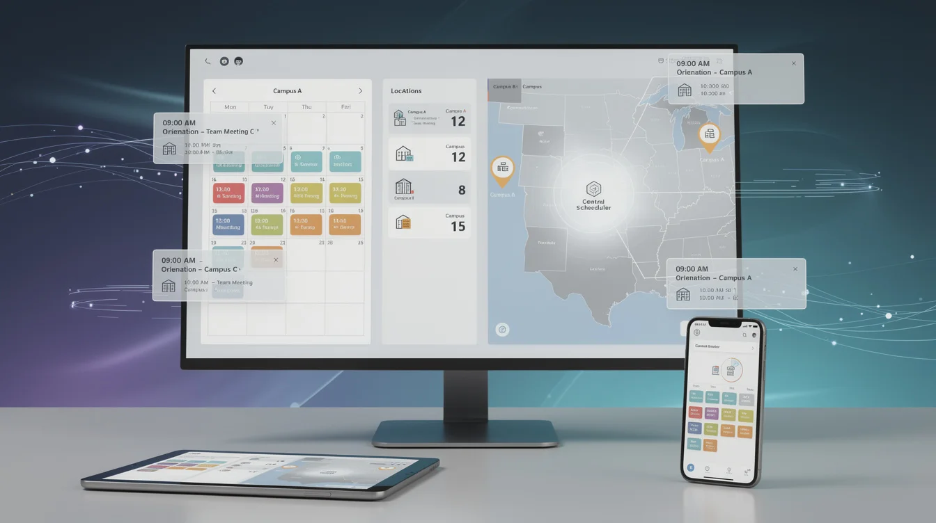 Multi Location Scheduling: Centralize Appointments Across Campuses
