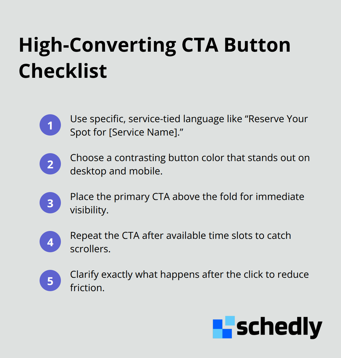 Tips to design and place booking CTA buttons that drive clicks - Smart scheduling tips